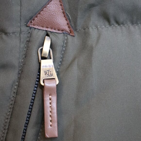 Lauren Ralph Lauren Padded Down Jacket, Litchfield Loden - Picture 5 of 11
